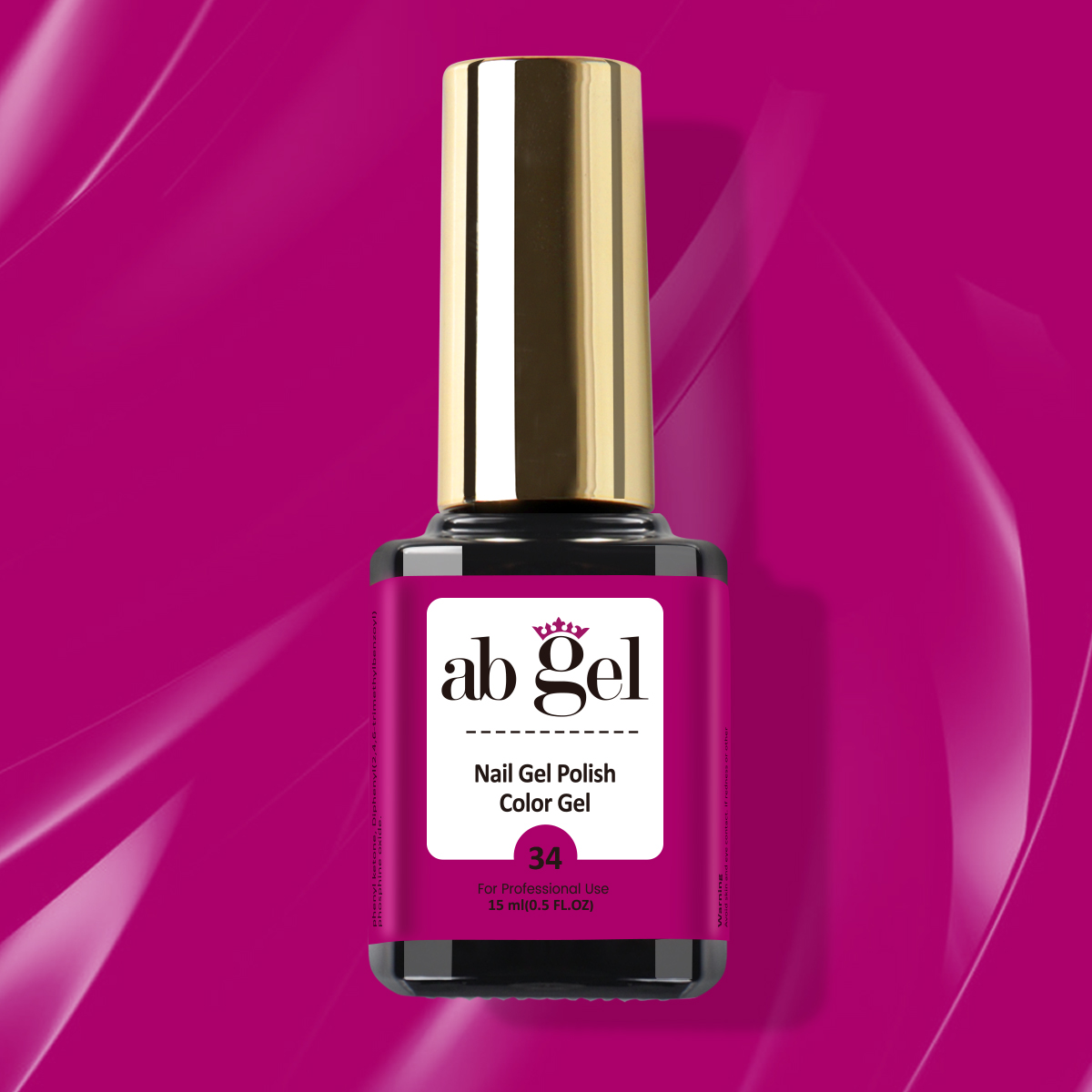 Abgel 15ml Gel Polish #34