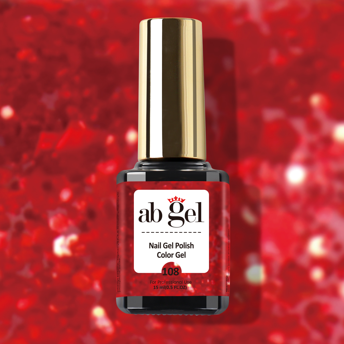 Abgel 15ml Gel Polish #108